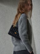 HERVE DAMIER BAG Black - EmpressKorea