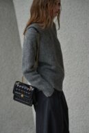 HERVE DAMIER BAG Black - EmpressKorea