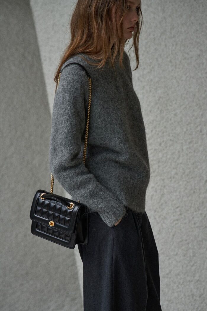 HERVE DAMIER BAG Black - EmpressKorea