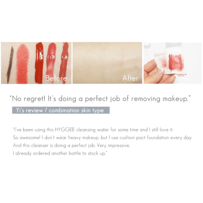 HYGGEE All-In-One Care Cleansing Water 300ml - EmpressKorea