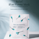 HYGGEE Relief Blue Flower Mask 10EA - EmpressKorea