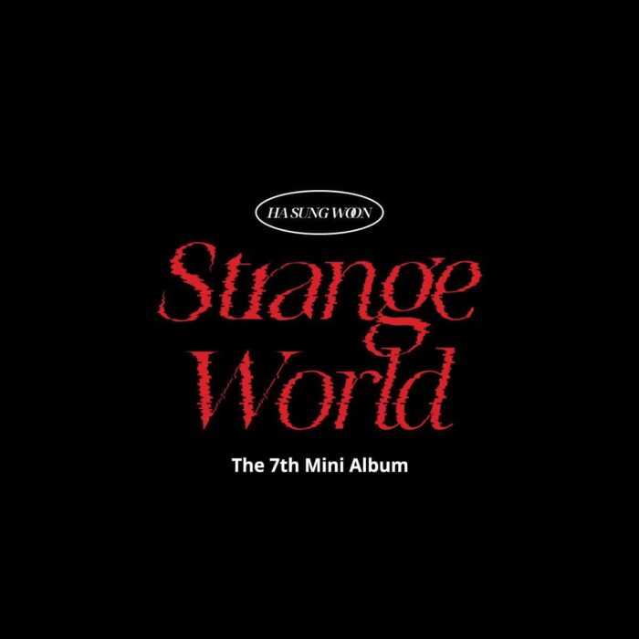 Ha Sung Woon -  7th Mini Album: Strange World Jewel Case (Stranger ver.) - EmpressKorea