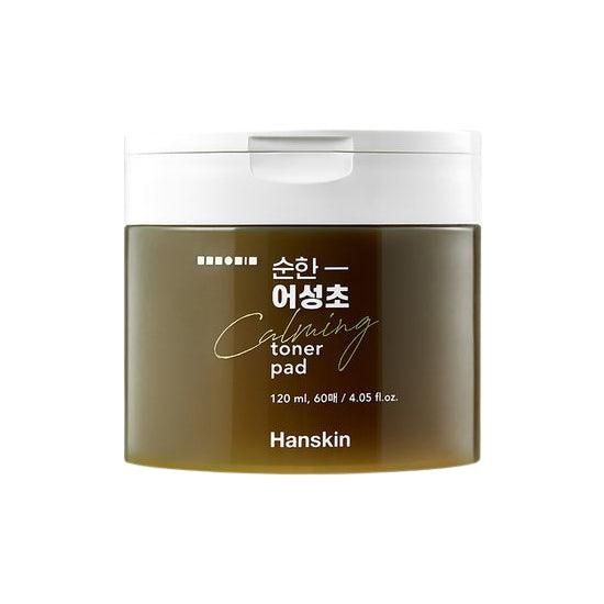 Hanskin Soonhan Houttuynia Calming Toner Pad 120ml 60EA - EmpressKorea