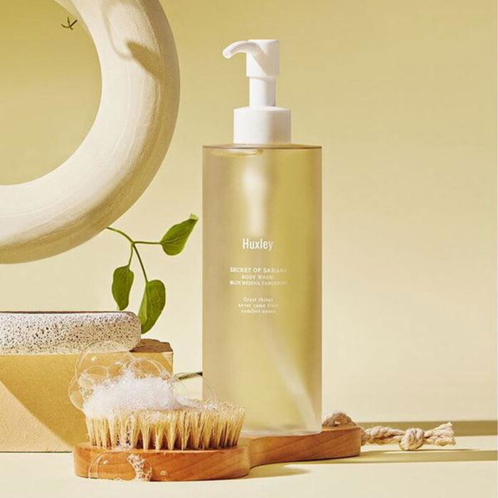 Huxley Body Wash Blue Medina Tangerine 300ml - EmpressKorea