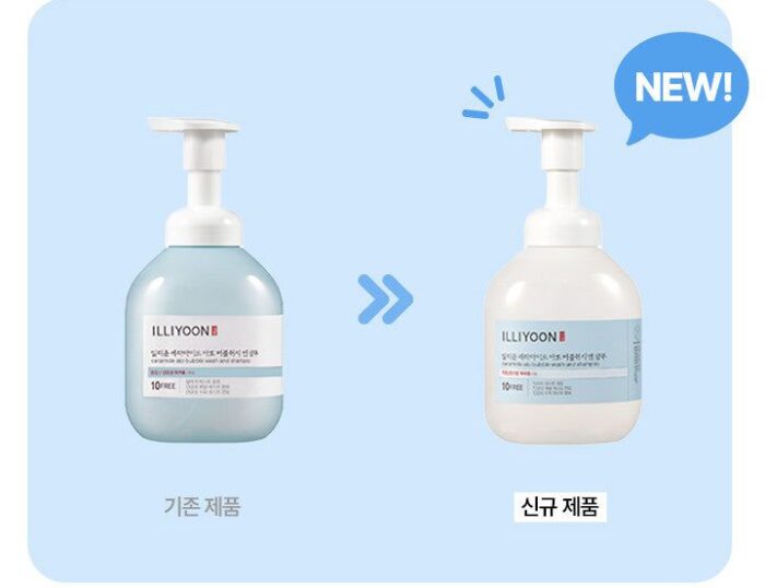 ILLIYOON Ceramide Ato Bubble Wash And Shampoo 400ml - EmpressKorea