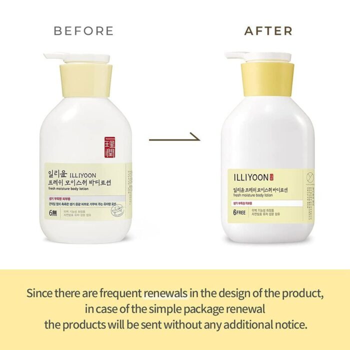 ILLIYOON Fresh Moisture Body Lotion 350ml - EmpressKorea
