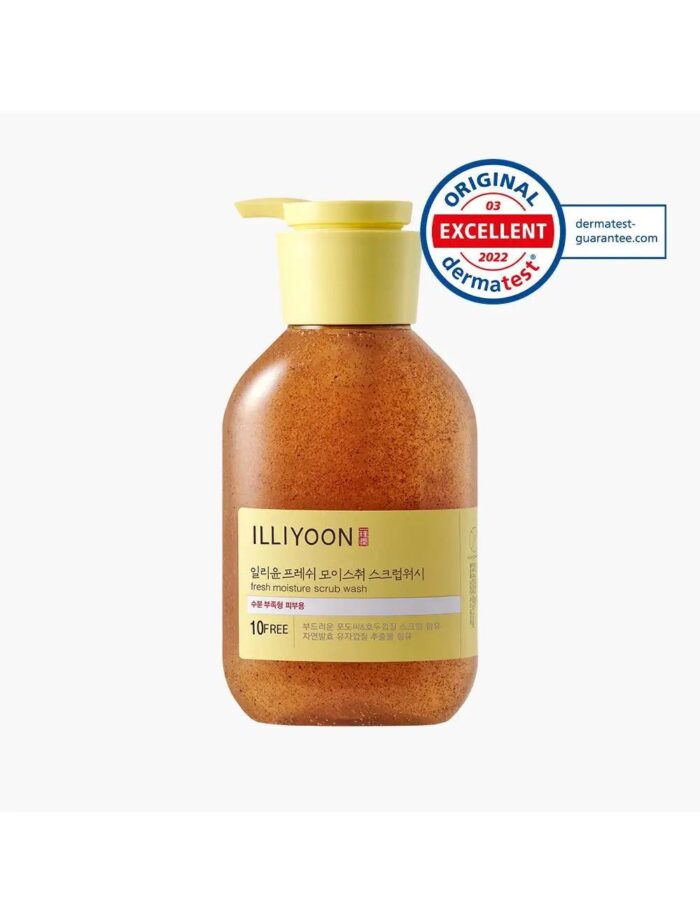 ILLIYOON Fresh Moisture Scrub Wash 400ml - EmpressKorea