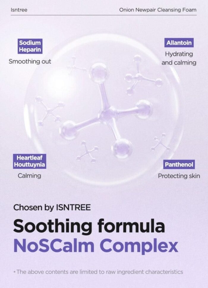 ISNTREE Onion Newpair Cleansing Foam 150ml - EmpressKorea