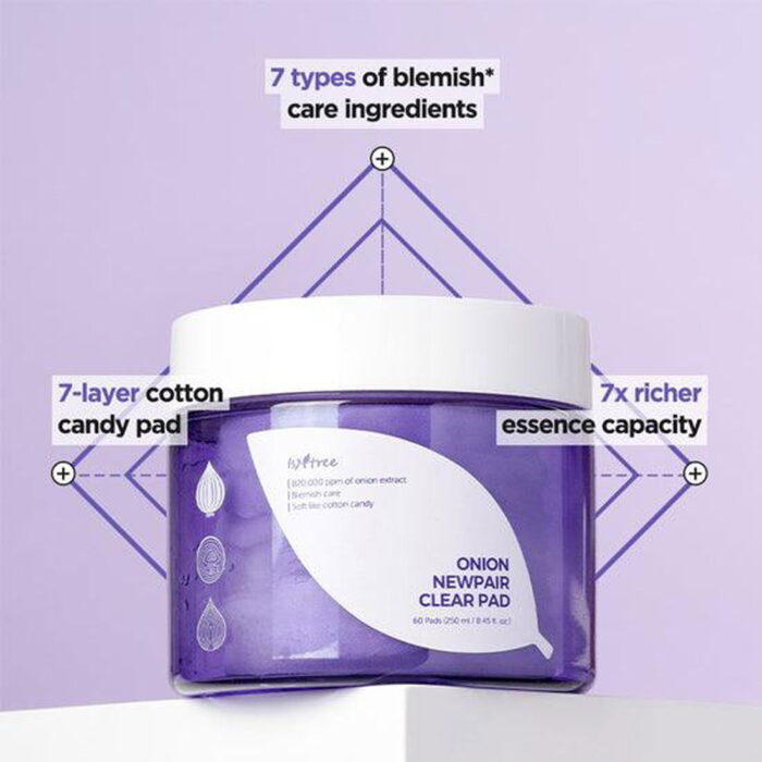 ISNTREE Onion Newpair Clear Pad 250ml 60EA - EmpressKorea