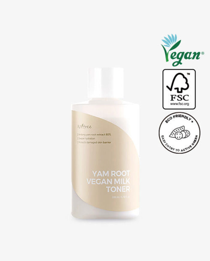 ISNTREE Yam Root Vegan Milk Toner 200ml - EmpressKorea