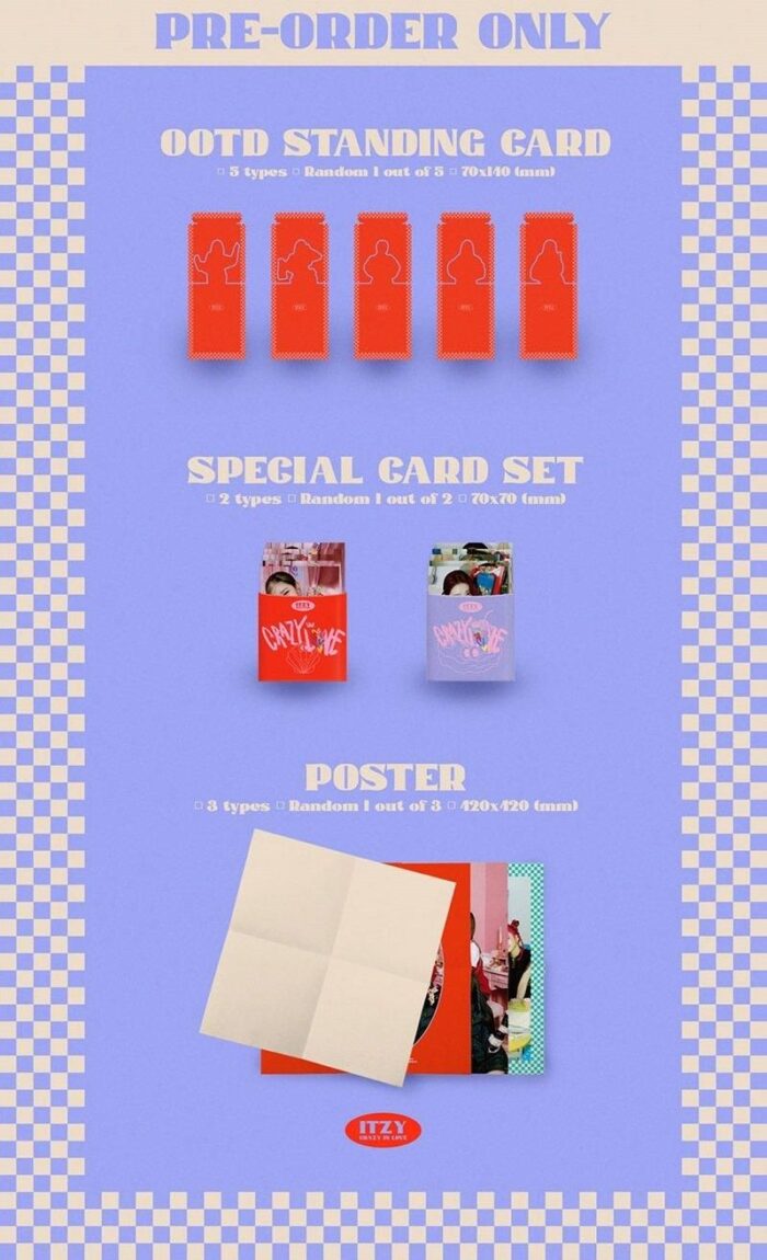 ITZY - 1st Album: CRAZY IN LOVE - EmpressKorea