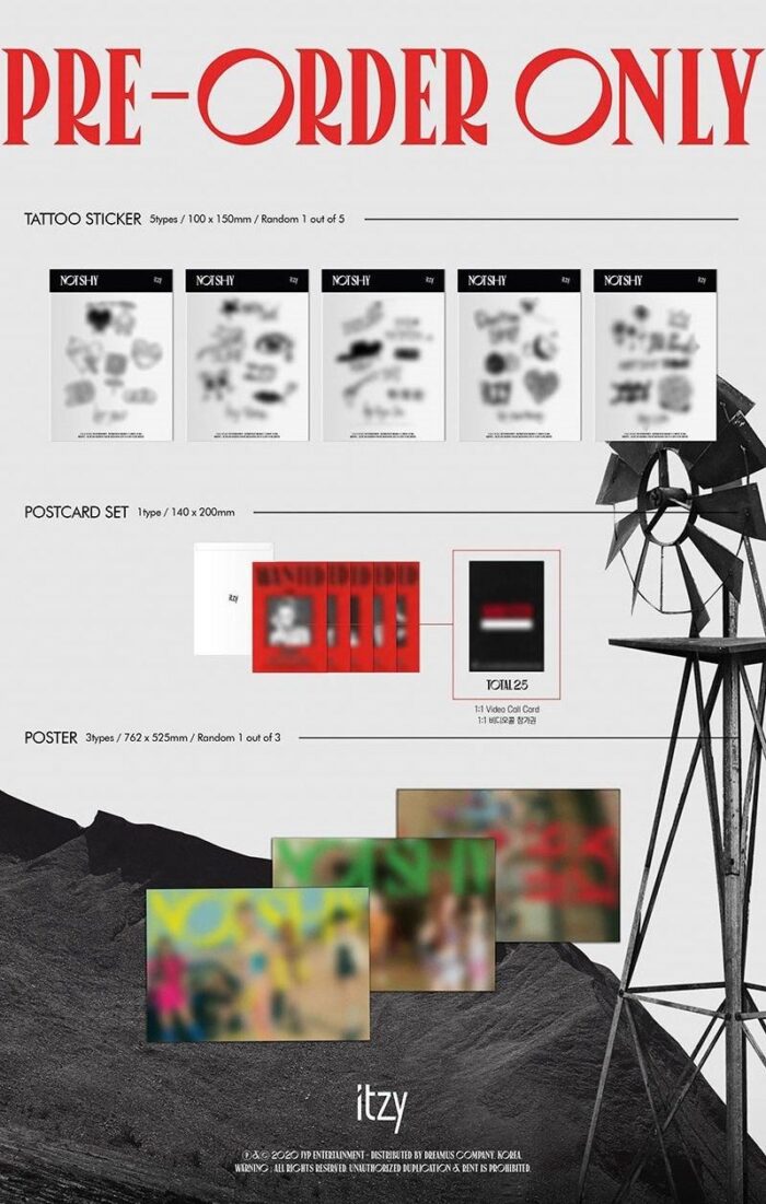 ITZY - 3rd Mini Album: NOT SHY - EmpressKorea