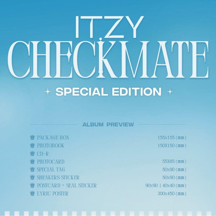 ITZY - 5th Mini Album: CHECKMATE (Special Edition) - EmpressKorea