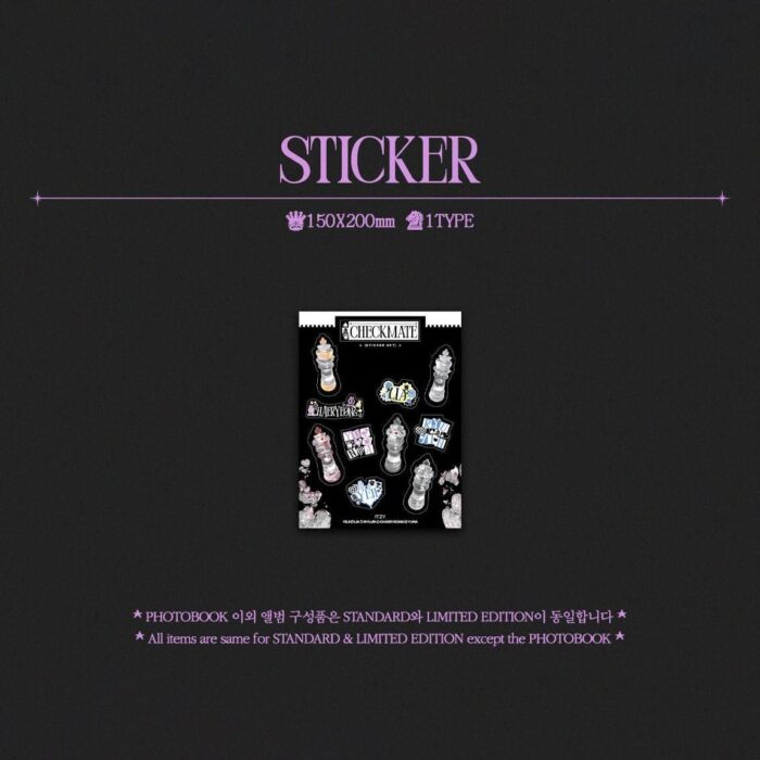 ITZY's 5th Mini Album: CHECKMATE Standard Edition - EmpressKorea