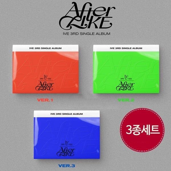 IVE 3 Types Of Lve IVE Album After Like PHOTO BOOK Regular Version - EmpressKorea