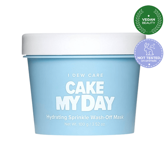 I DEW CARE Cake My Day Hydrating Sprinkle Wash-Off Mask 100g - EmpressKorea