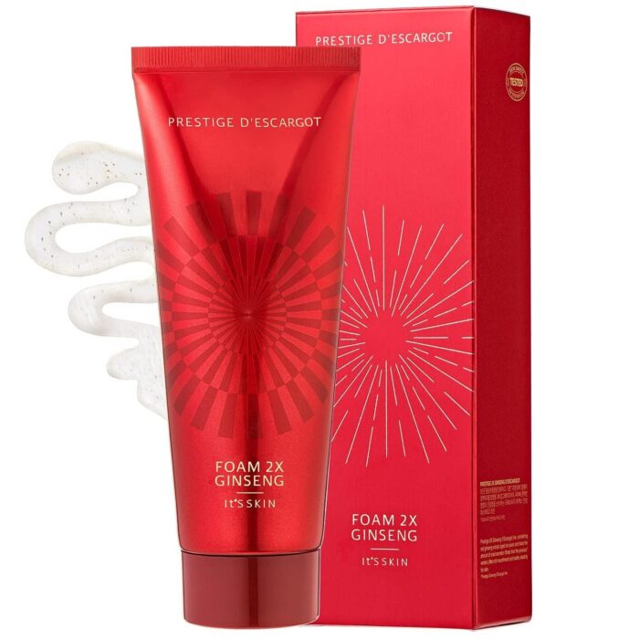 It's skin Prestige Foam 2X Ginseng D'escargot 150ml - EmpressKorea