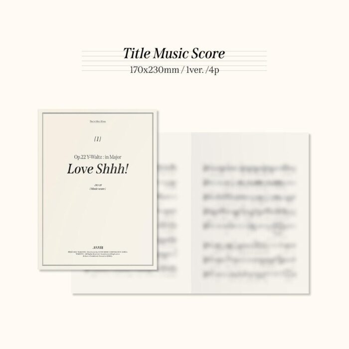 JO YURI - 1st Mini Album: Op.22 Y-Waltz in Major - EmpressKorea