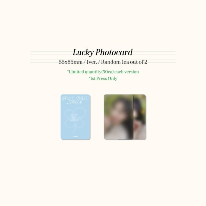 JO YURI - 1st Mini Album: Op.22 Y-Waltz in Major - EmpressKorea