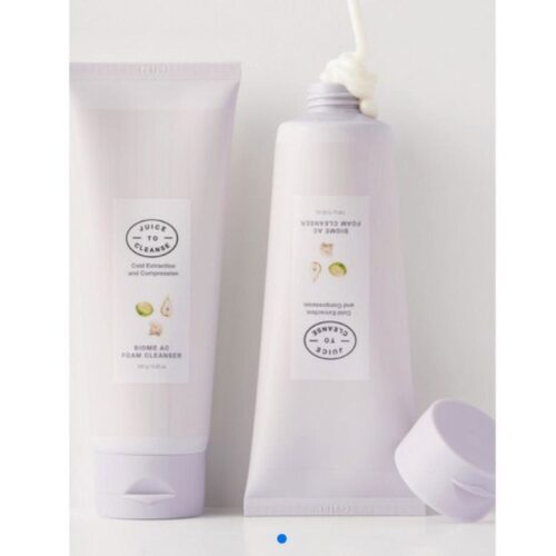 JUICE TO CLEANSE Biome AC Foam Cleanser 150g×2ea - EmpressKorea