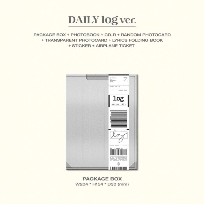 JUNG EUN JI - Remake Album: log - EmpressKorea