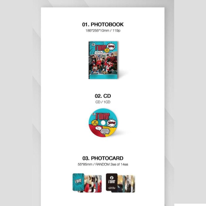 JWiiver - 1st Mini Album: Jtrap - EmpressKorea