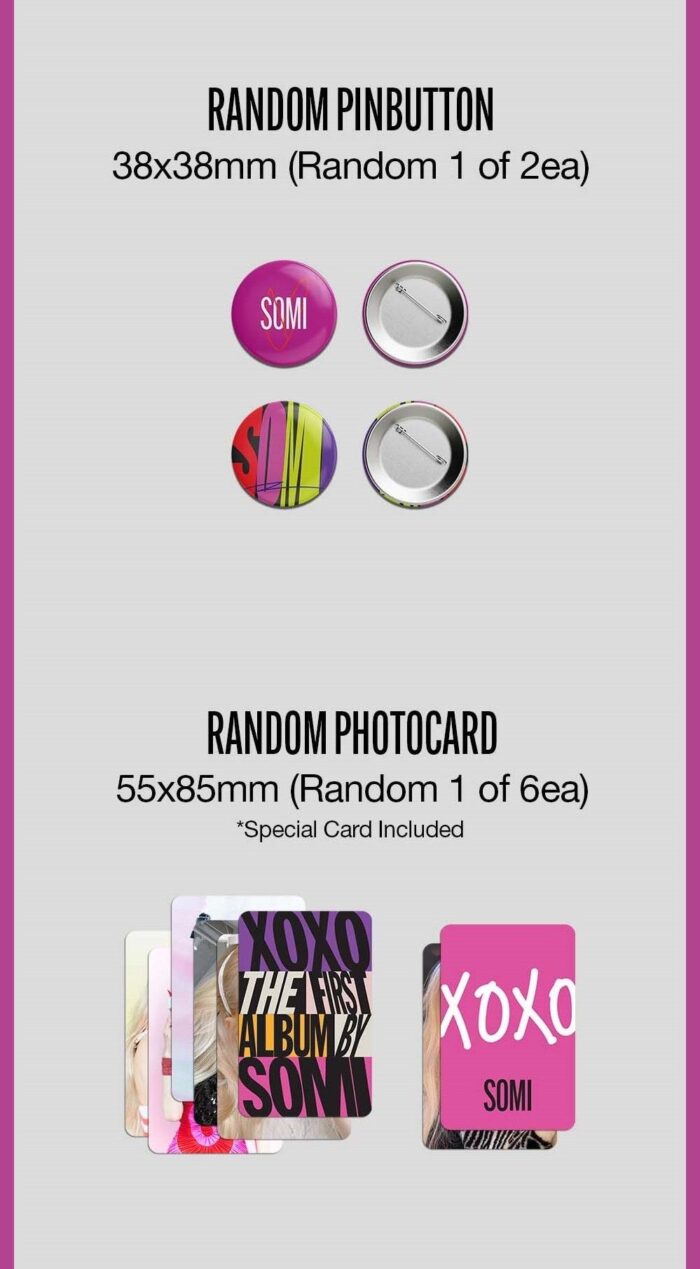 Jeon Somi - 1st Album: XOXO - EmpressKorea