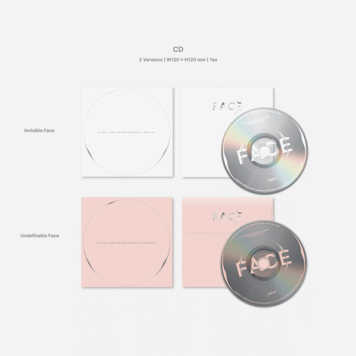 Jimin (BTS) - FACE Photo Book + Weverse ver. SET - EmpressKorea