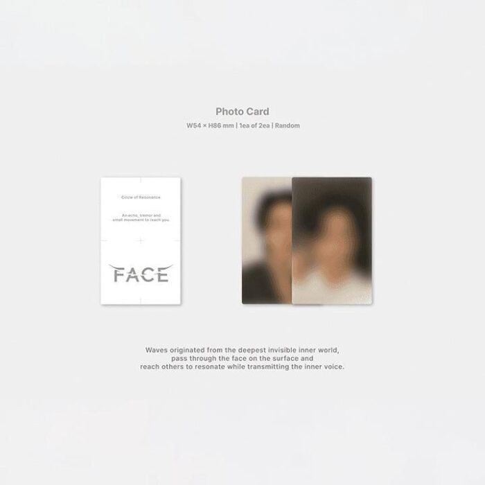 Jimin (BTS) - FACE Photo Book + Weverse ver. SET - EmpressKorea