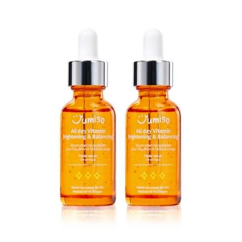 Jumiso All Day Vitamin Brightening & Balancing Facial Serum 30ml 2PCS - EmpressKorea