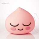 KAKAO FRIENDS Silicone Touch Mood Sleep Light Apeach 3 Level Brightness Control Soft Material AAA Battery USB Cable Power - EmpressKorea