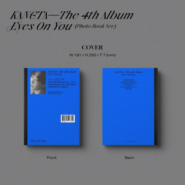 KANGTA - Eyes On You 4th Album PHOTOBOOK Version - EmpressKorea