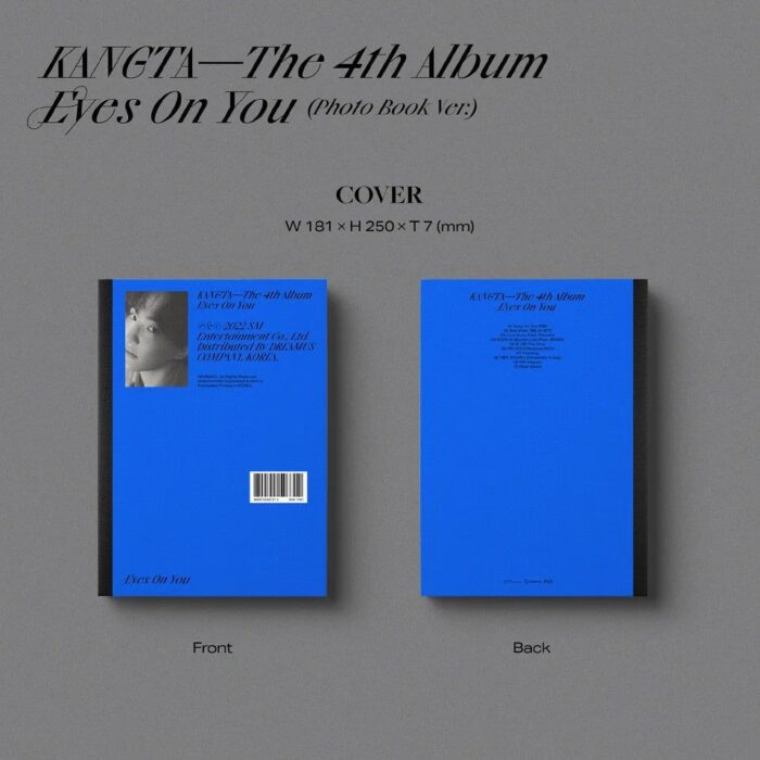 KANGTA - Eyes On You 4th Album PHOTOBOOK Version - EmpressKorea