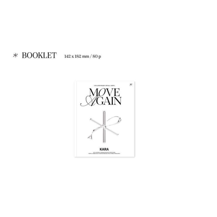 KARA - 15th Anniversary Special Album: MOVE AGAIN - EmpressKorea