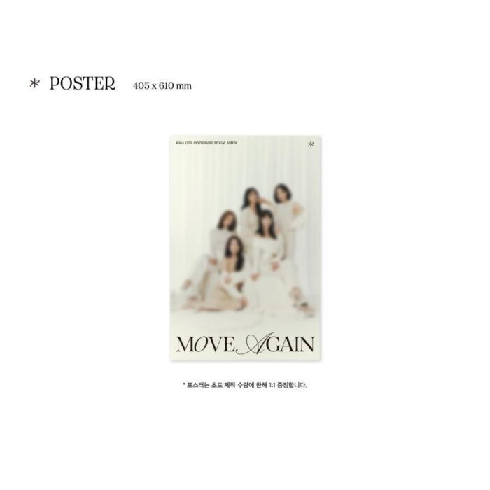 KARA - 15th Anniversary Special Album: MOVE AGAIN - EmpressKorea