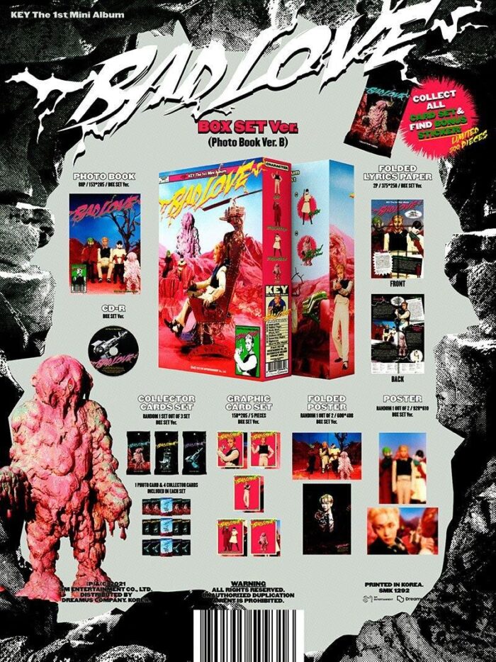 KEY - 1st Mini Album: Bad Love - EmpressKorea