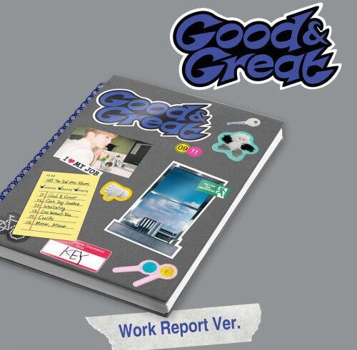 KEY SHINee 2nd Mini Album Good & Great Work Good Great Work Report Ver Report - EmpressKorea