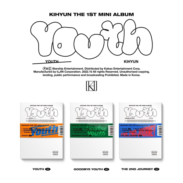 KIHYUN - 1st Mini Album: YOUTH - EmpressKorea