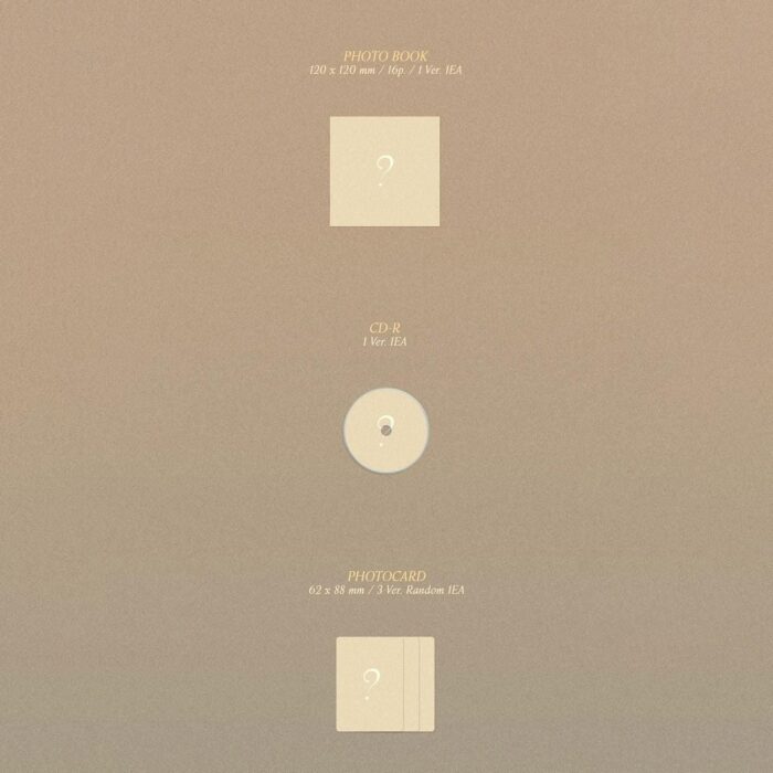 KIHYUN's 1st Single Album: VOYAGER (Jewel Case Ver.) - EmpressKorea