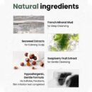 KUNDAL Mineral Mud Deep Cleansing Shampoo Bar #French Lavender 100g - EmpressKorea