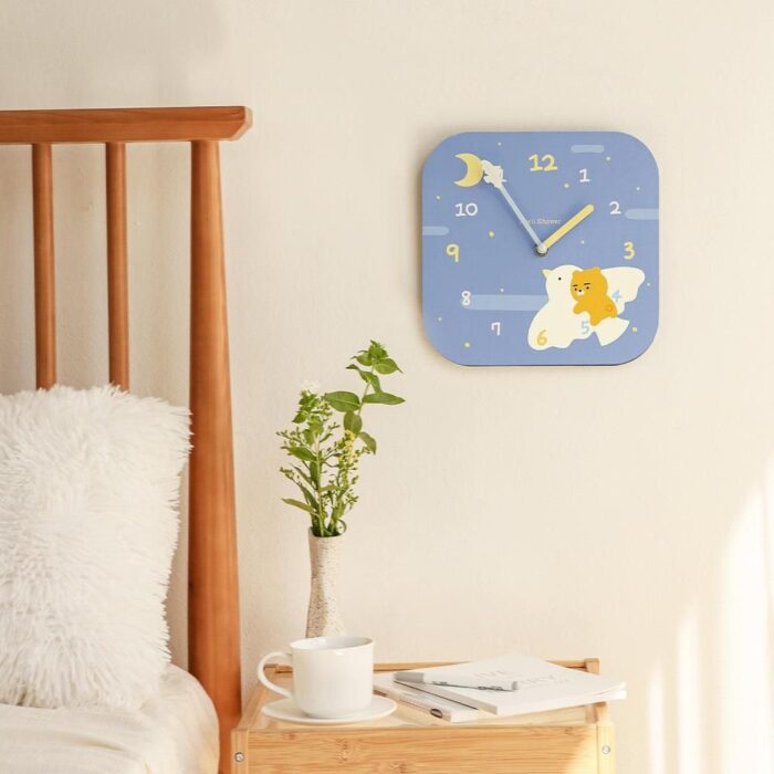 Kakao - Friends April Shower Silent Wall Clock - EmpressKorea
