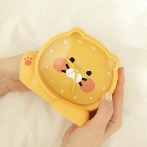 Kakao Friends - Choonsik Low-Noise Table Alarm Clock - EmpressKorea