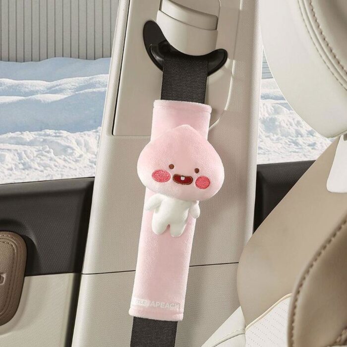 Kakao Friends - Cute Character Car Seat Belt Decoration Cover - EmpressKorea