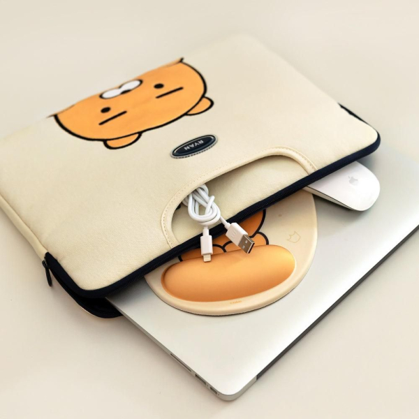 Kakao Friends - Ryan 13-Inch Laptop Pouch - EmpressKorea
