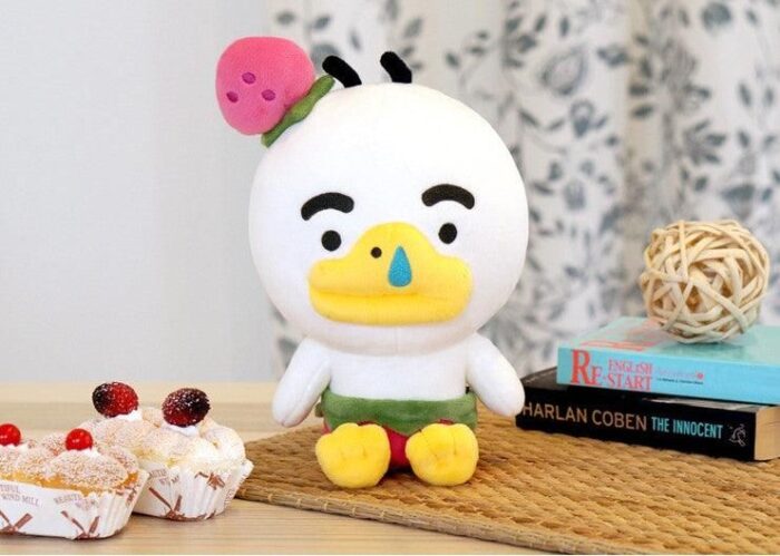 Kakao Friends Strawberry Stuffed Toy - EmpressKorea