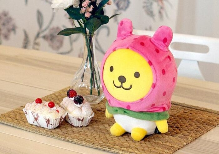 Kakao Friends Strawberry Stuffed Toy - EmpressKorea