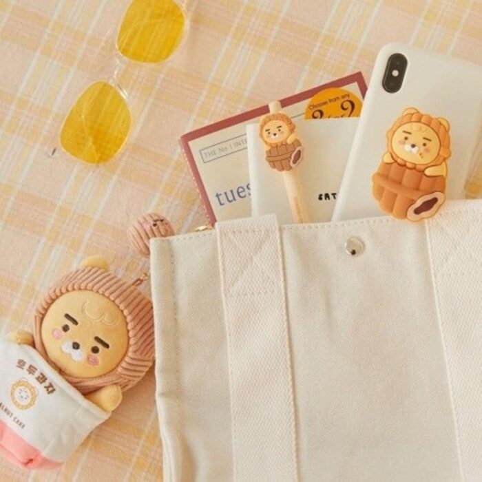 Kakao Friends Walnut Snack Ryan Phone Griptok - EmpressKorea