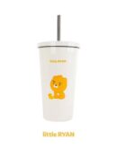 Kakao Friends stainless straw tumbler - EmpressKorea