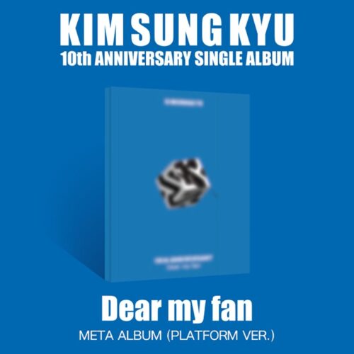 Kim Sung Kyu - Single Album: Dear my fan (Platform Ver.) - EmpressKorea