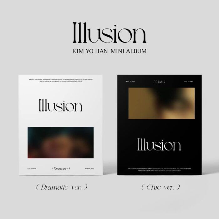 Kim Yo Han - 1st Mini Album: ILLUSION 2 piece set - EmpressKorea